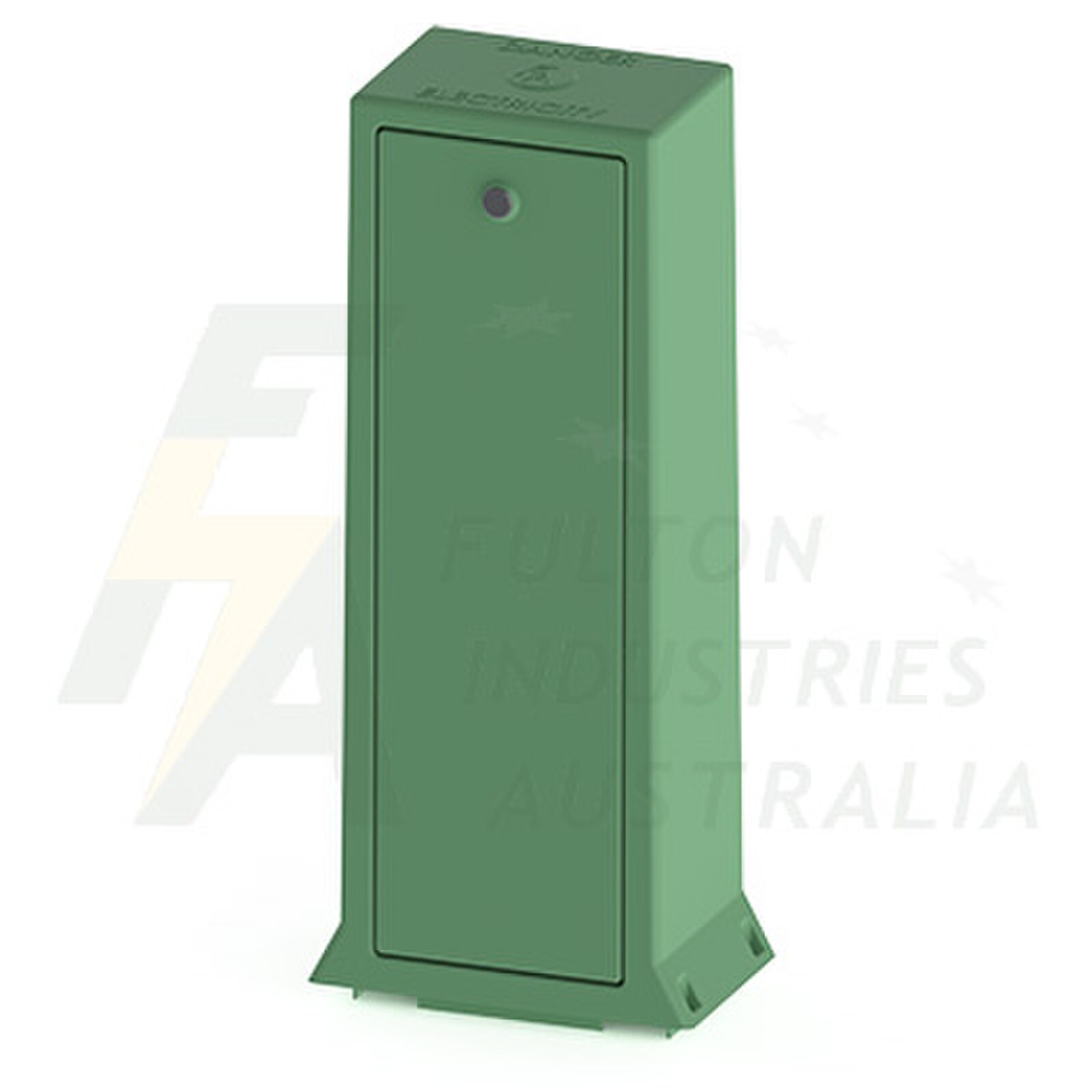 FPBNF2V2DG green fibreglass pillar with 2 doors